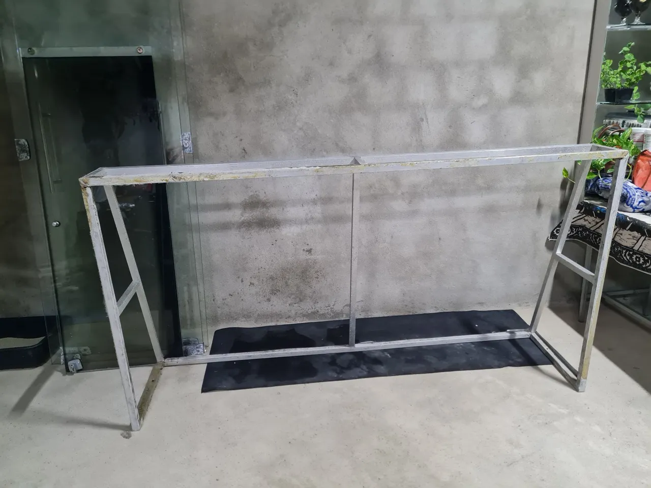 Estrutura de toldo de alumínio