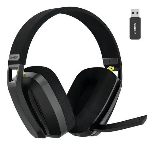 Headset Binnune Sem fio BW06, com microfone para PS5, PS4, PC, Mac, Playstation, Bluetooth
