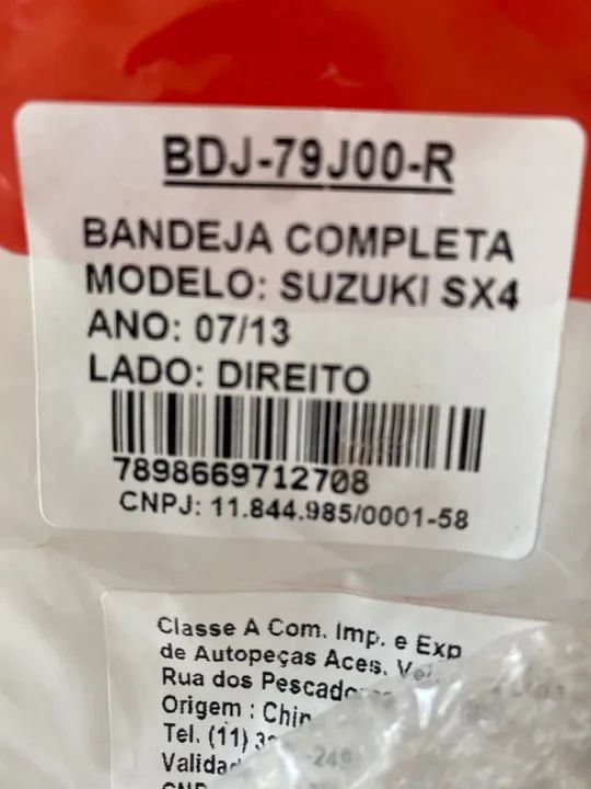 Vendo bandeja completa suzuki  - Foto 2
