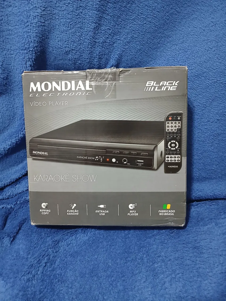 DVD Player Mondial Blackline Karaoke Show