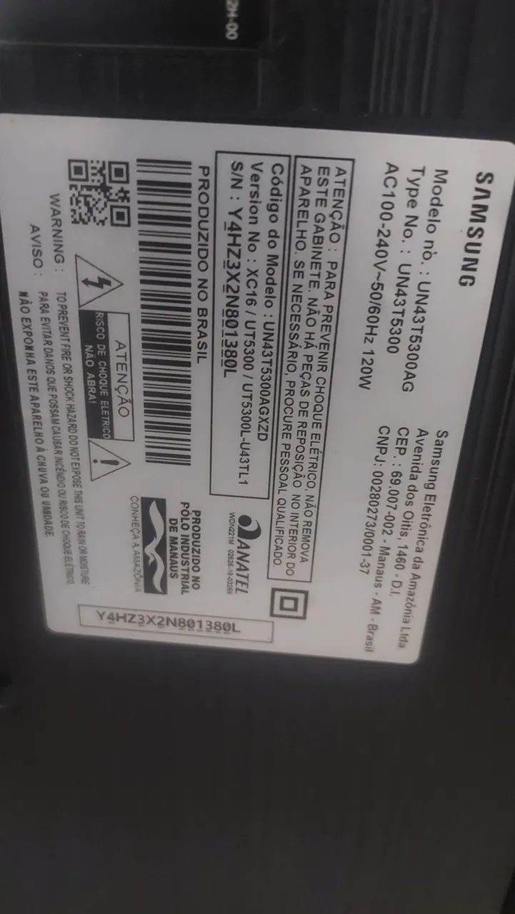 TV Samsung 43" Defeito - Foto 3