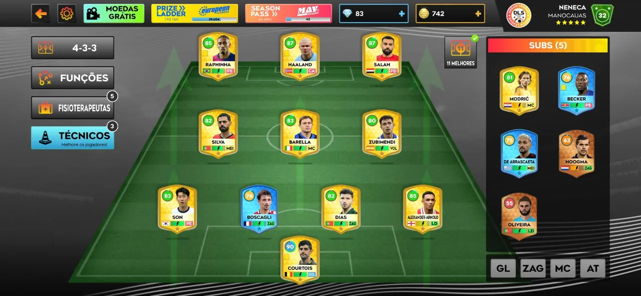 Jogo de Futebol - Dream League Soccer