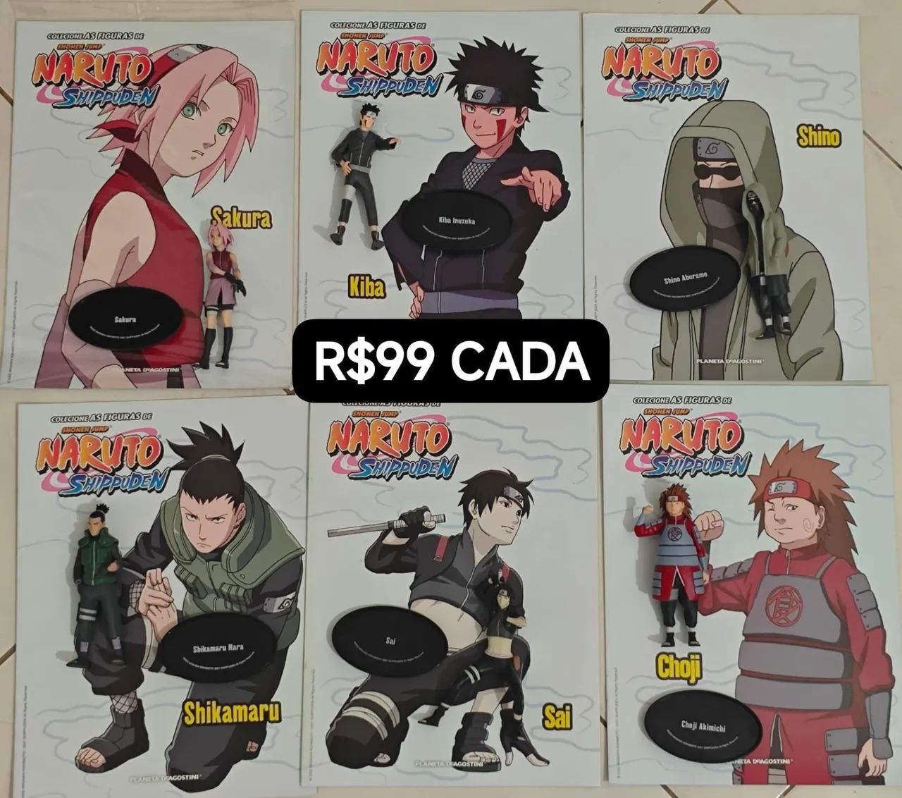 Planeta Deagostine Naruto Coleção