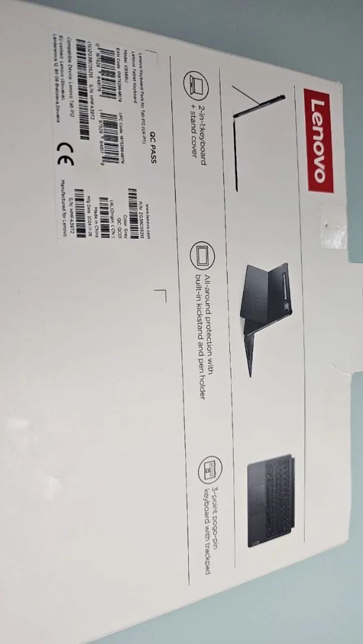 Teclado Lenovo para Tab P12 - Foto 3