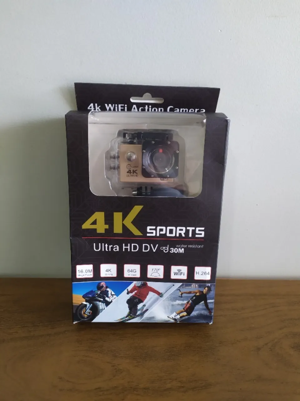 Câmera de Ação 4K Wifi - Nova