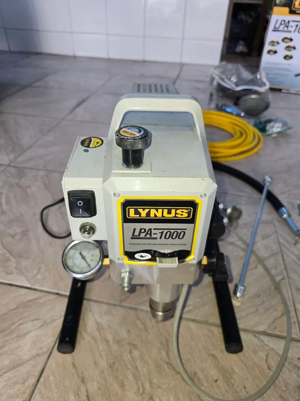 Air less, maquina de pintura industrial alta performance,  ótimo produto  - Foto 2