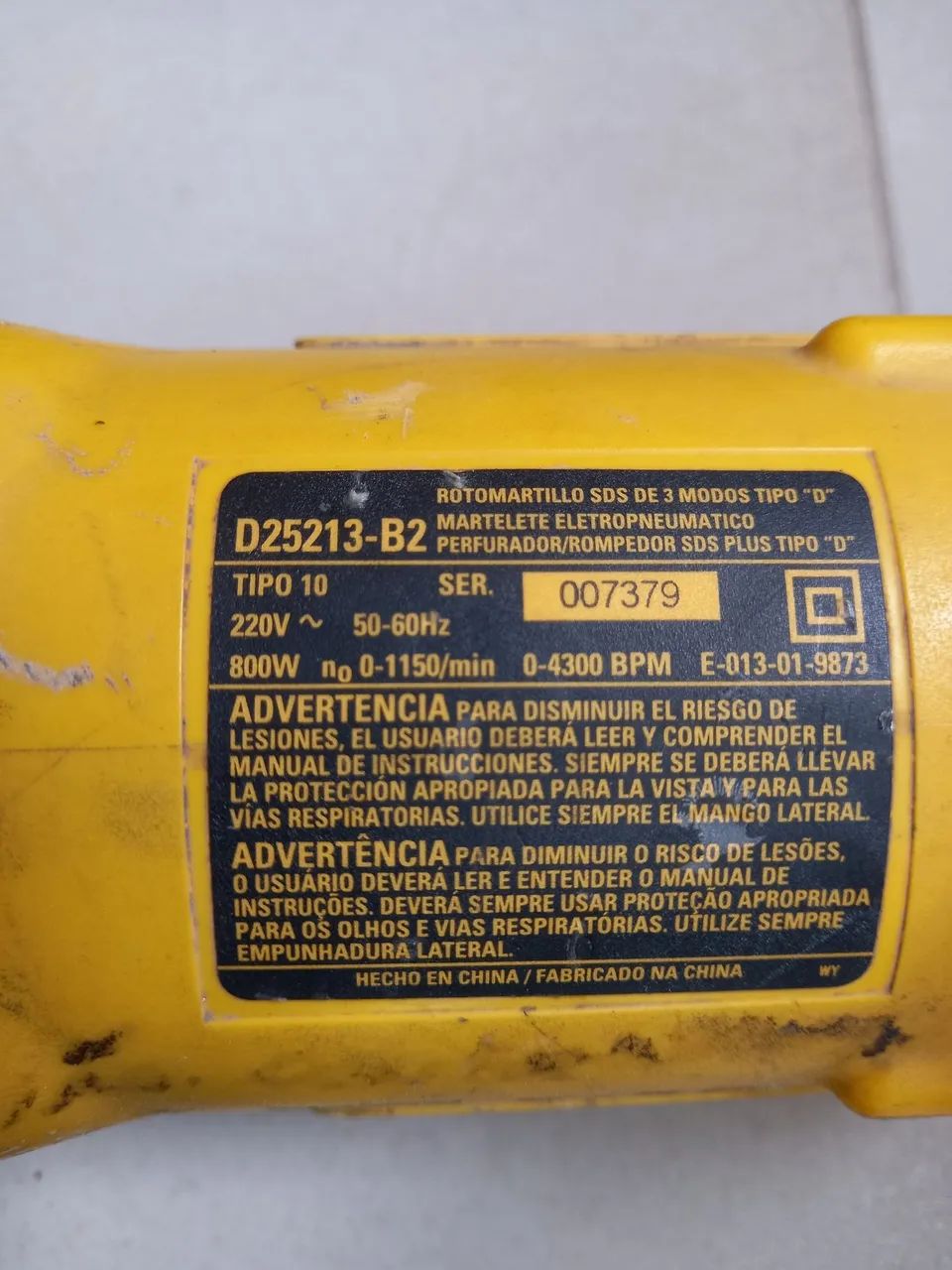 Martelete Dewalt 220v  - Foto 2