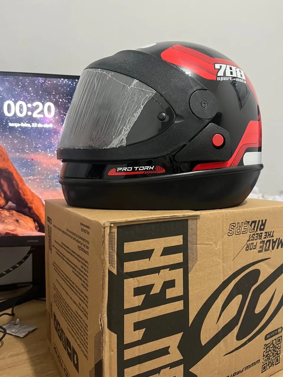 Capacete San Marino Automático!