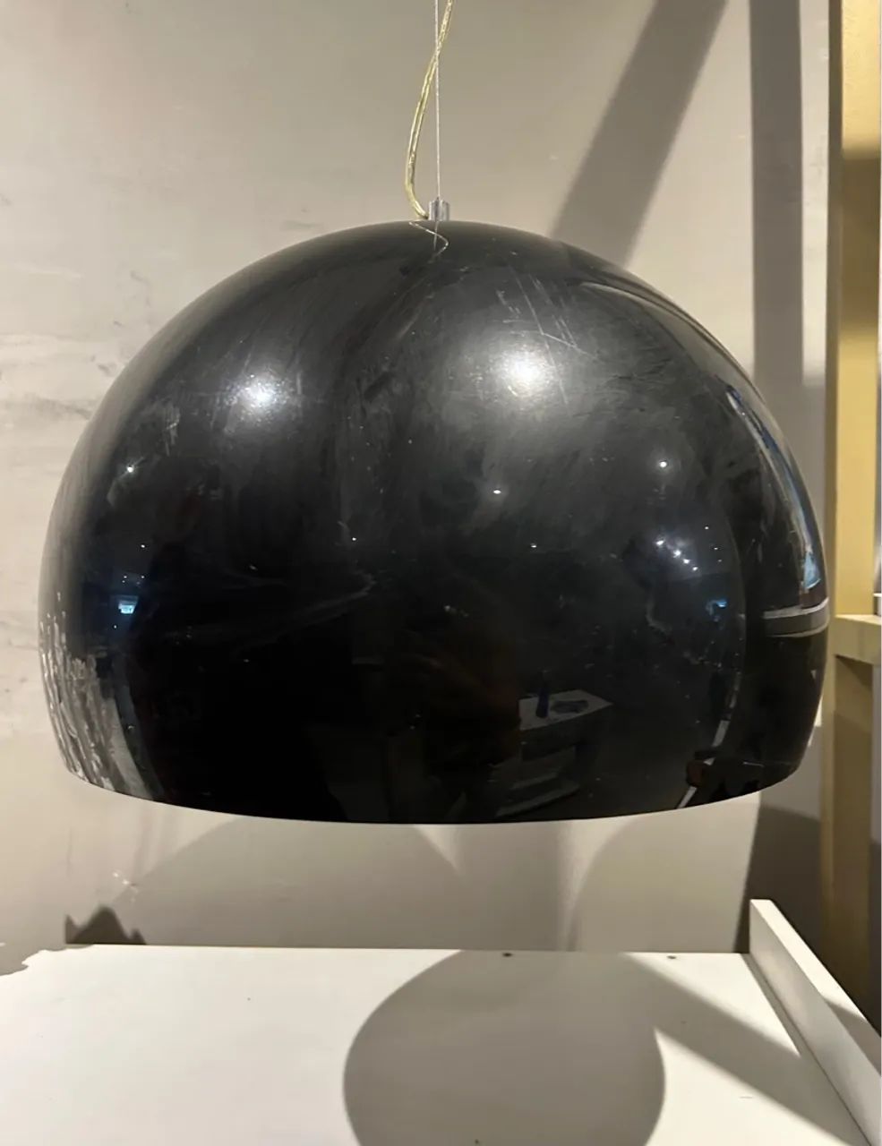 Luminária em pendente semiesfera  - Foto 2