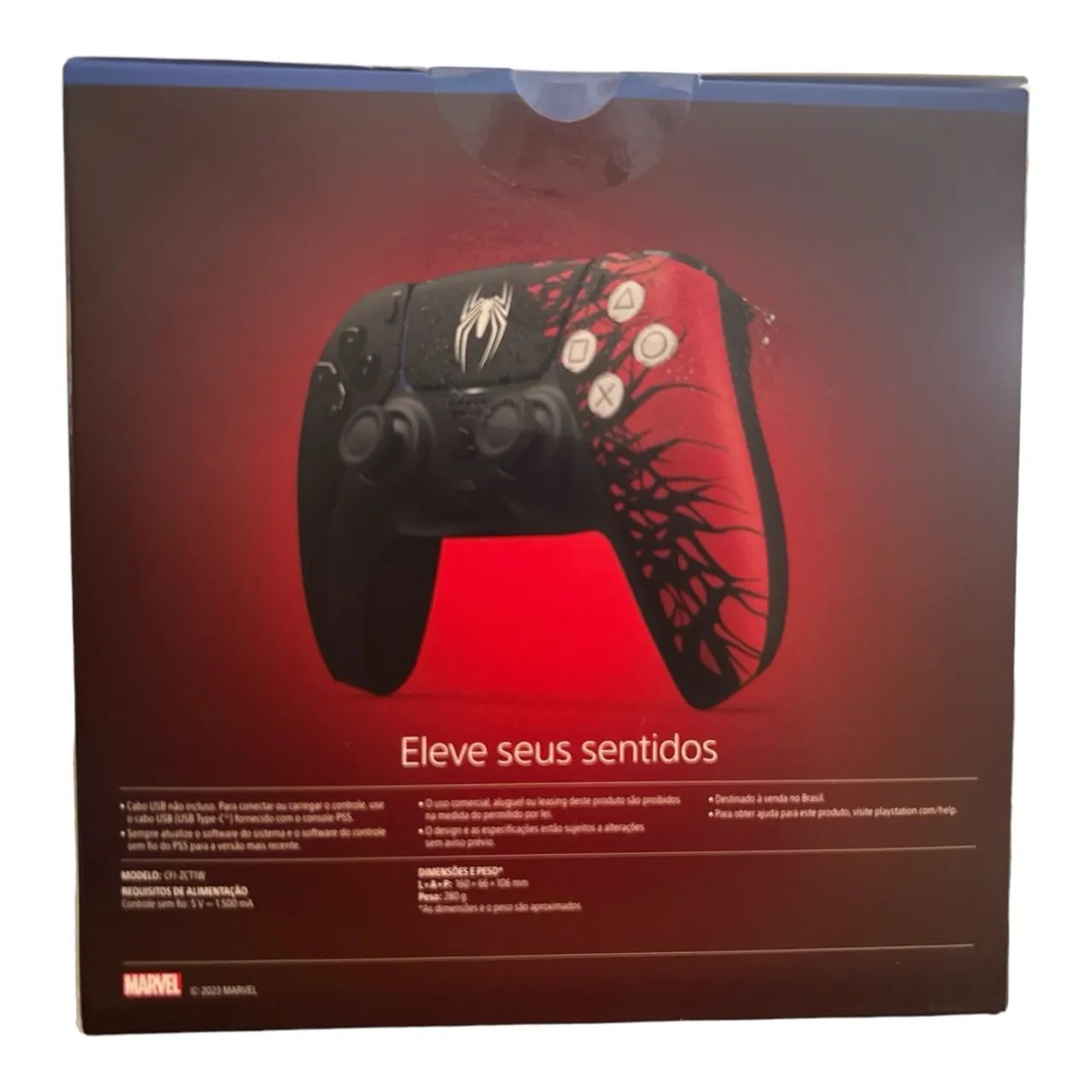 RARO! Controle DualSense PS5 - Marvel's Spider-Man 2 - EDIÇÃO LIMITADA! ? - Foto 2