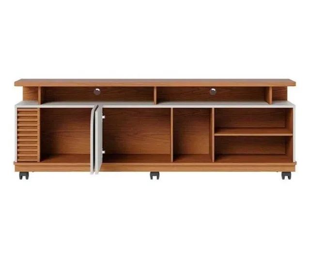 Rack Bancada Jurerê p/ TV até 75" 1,80m Colibri (FAZEMOS ENTREGAS DF E ENTORNO) - Foto 3