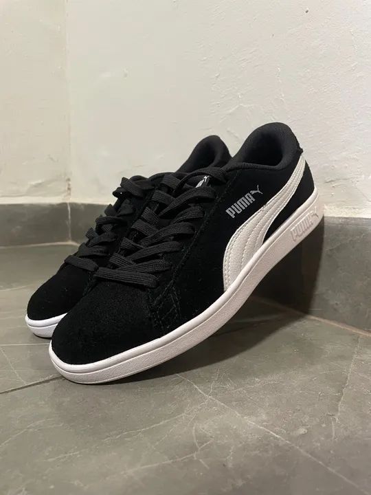 Tênis Puma Suede Preto - Foto 2