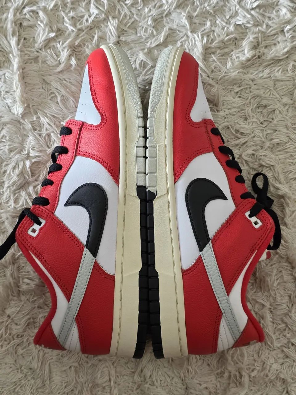 Nike Dunk Vermelho e Preto Original - Foto 2