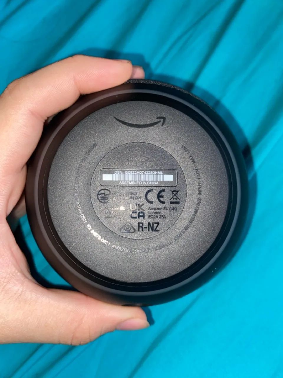 Caixa de Som Bluetooth Echo Dot 4ª Geração - Preto