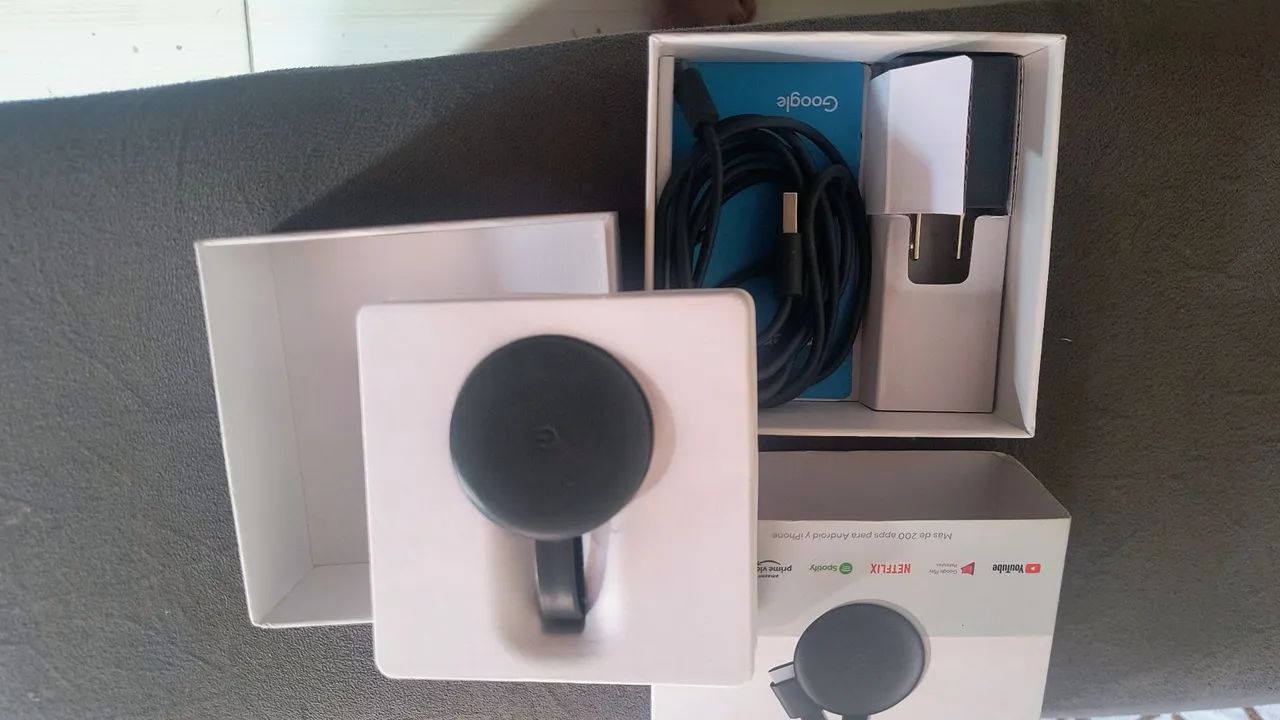 Google Chromecast Novo