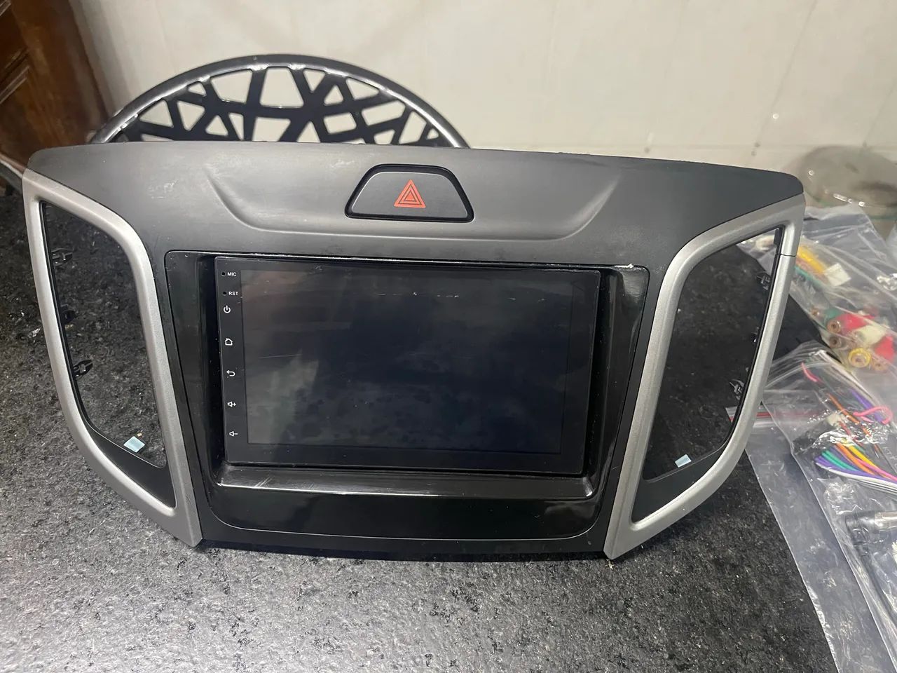 Multimídia universal 7 polegadas com moldura Creta - Foto 3