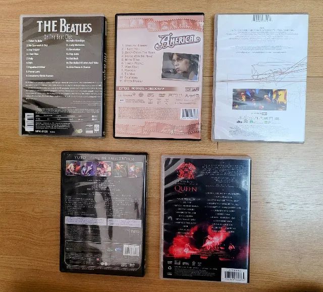 Box c/ 5 Dvds Diversos de Clássicos do Rock. - Foto 2