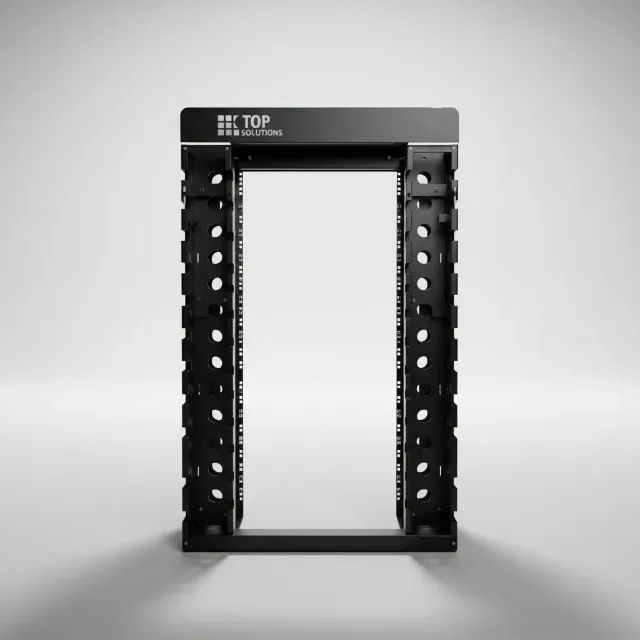 Rack Aberto Top Solution G2 Preto (2 Racks) - Foto 2