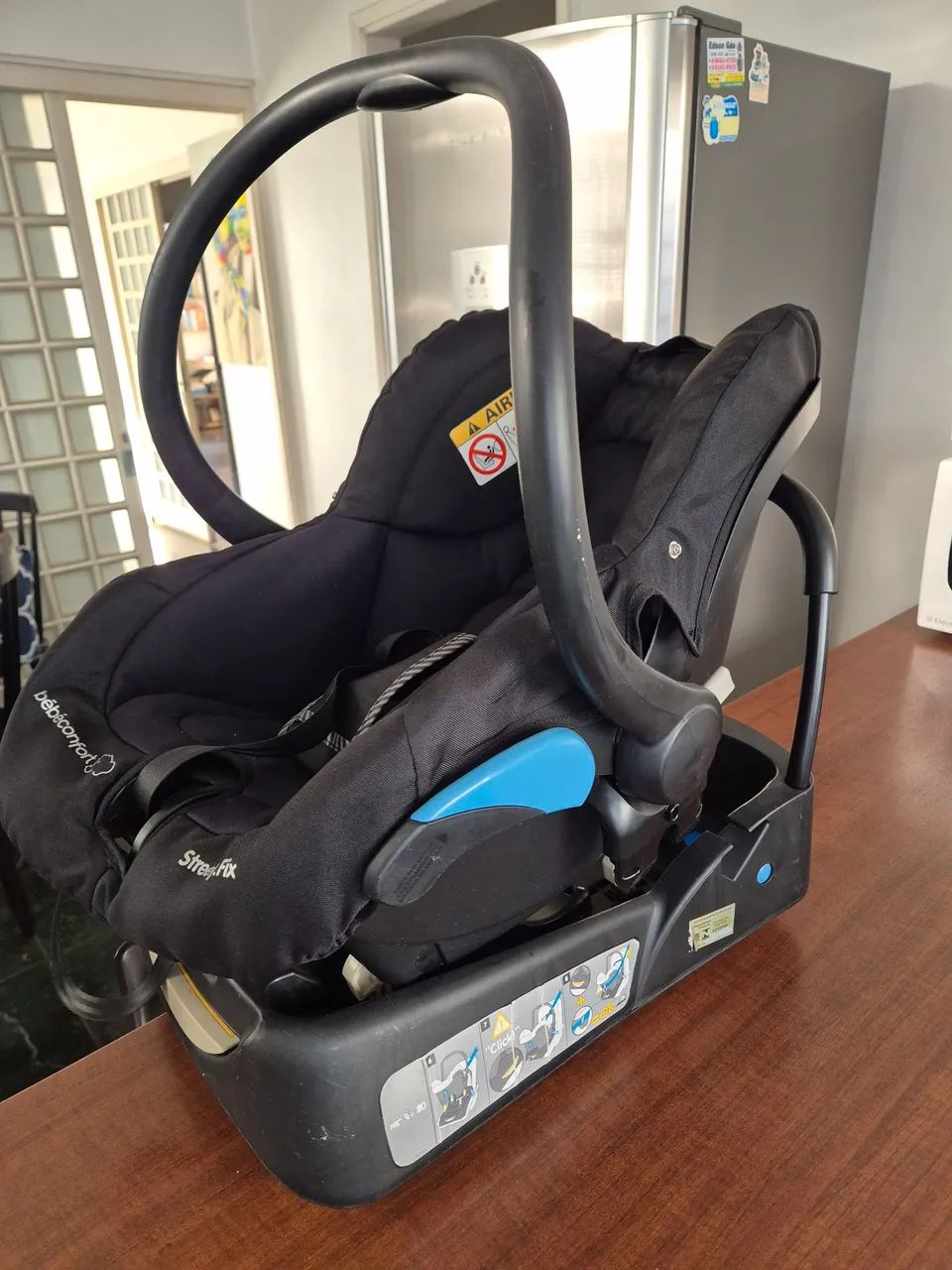 CARRINHO DE BEBE MARCA BEBECONFORT E BEBECONFORTO PARA CARRO - Foto 4