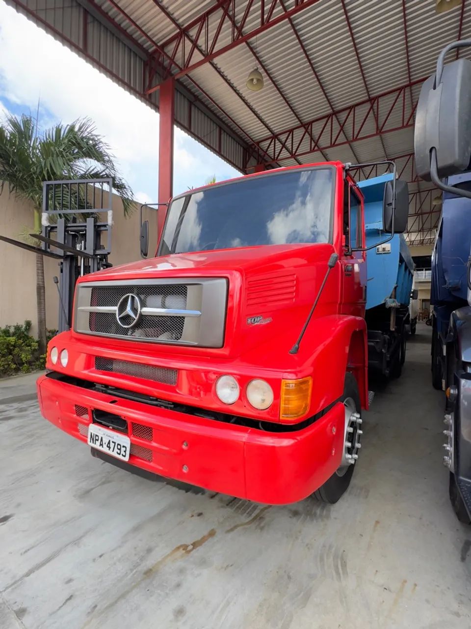 Caminhão Caçamba Mercedes-Benz L 1620  - Foto 5