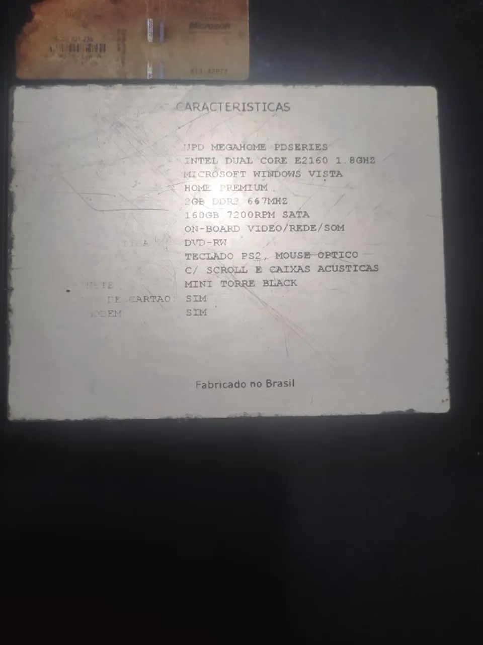 CPU para retirada de peças  - Foto 2