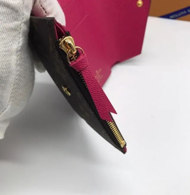 Carteira Louis Vuitton Victorine fuscia ouro - Foto 2