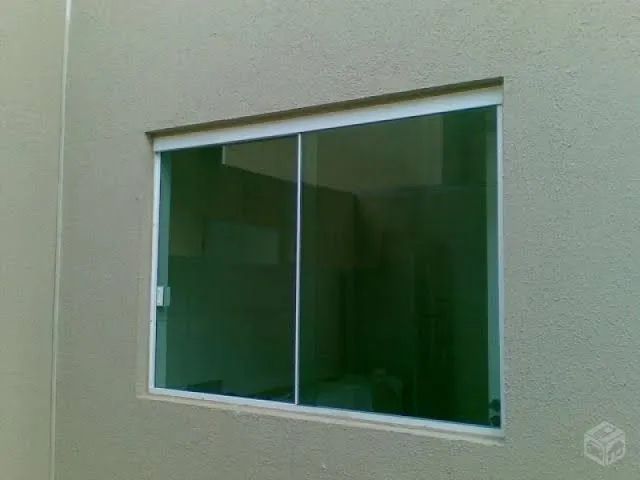Janela nova vidro verde BLINDEX completa e NOVA 