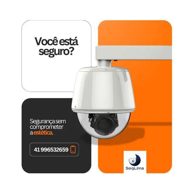  Instalação de Câmeras de Segurança com Alarme Integrado - Só R$350,00!