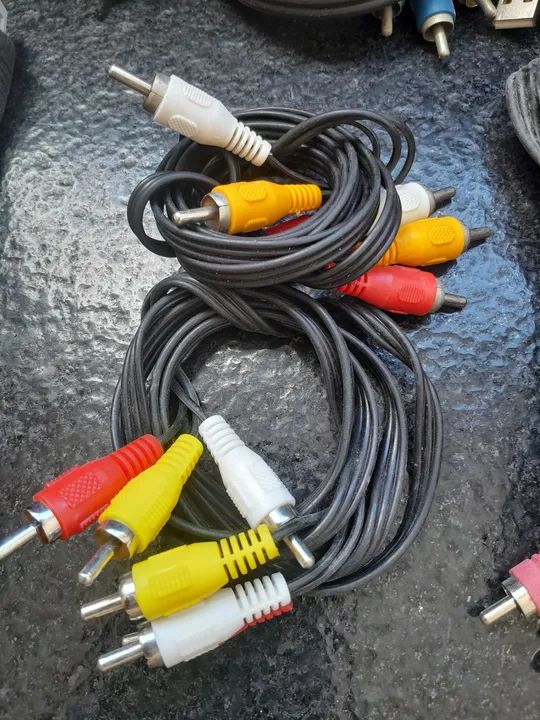 Cabos AV RCA - Diversos modelos - Foto 2