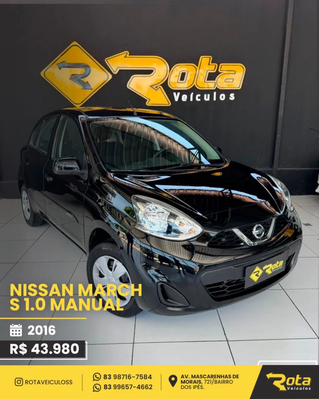 Nissan March RIO 2016 1.0 12V FLEX 2016