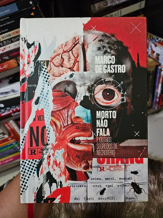 Livro Morto Não Fala - Marco de Castro
