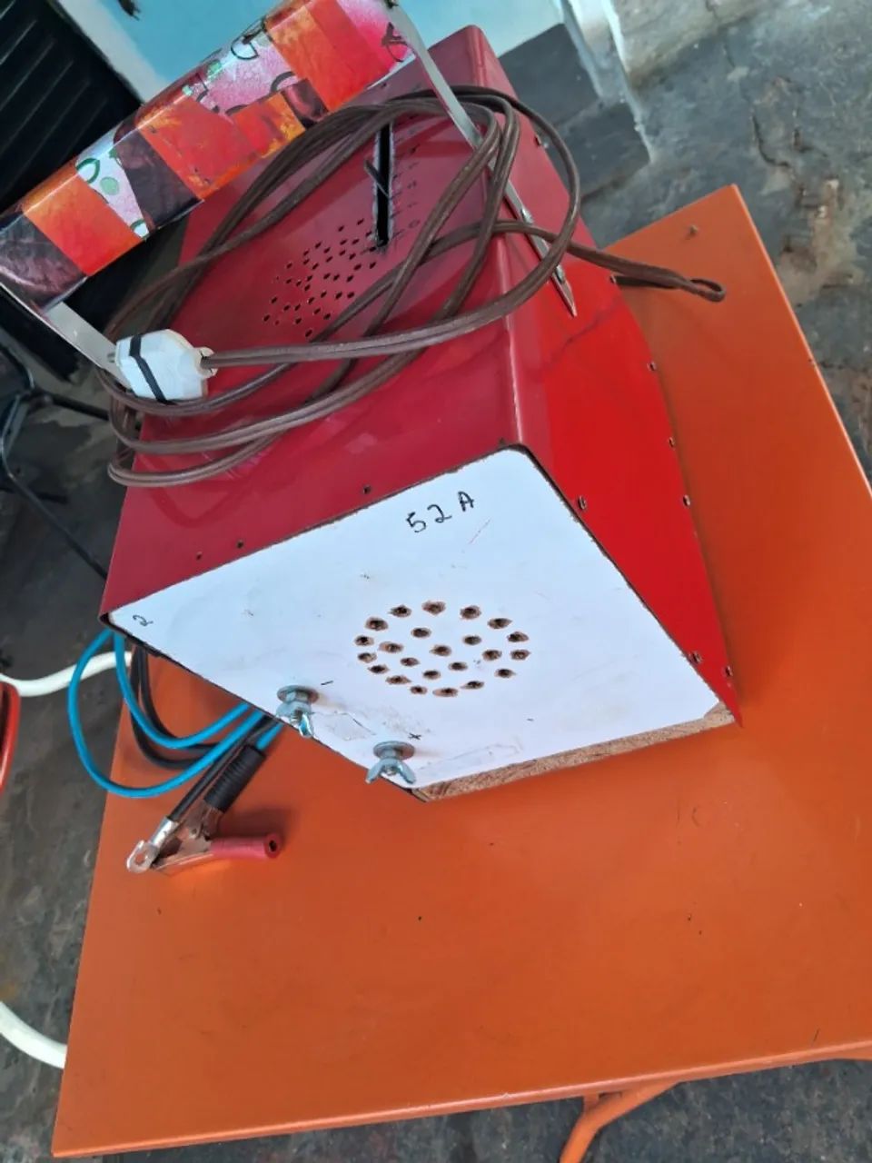 maquina de solda caseira