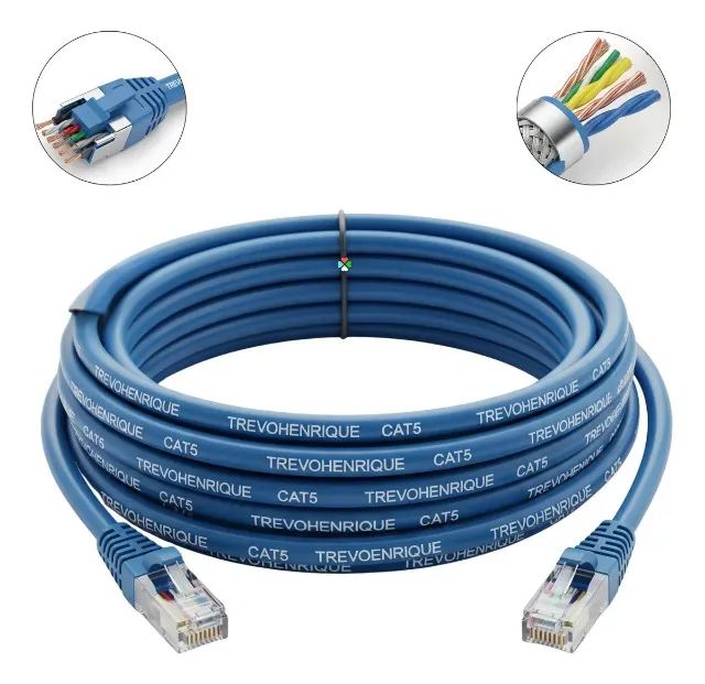 Cabo de Rede Patch Cord UTP CAT.5E 10m Flex - Foto 3