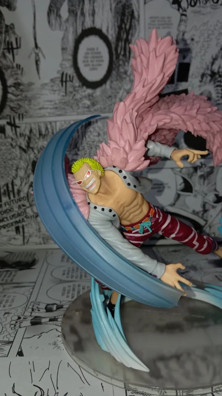 Boneco Action Figure Donquixote Doflamingo - Ichibansho Duel Memories One Piece - Foto 3