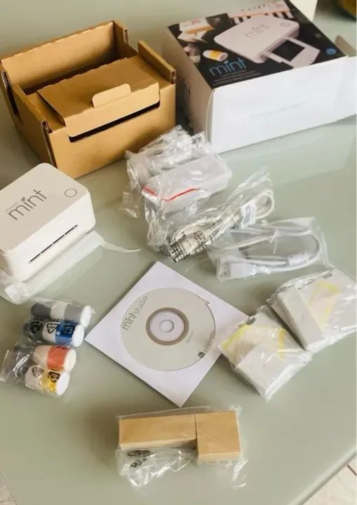 MAQUINA DE FAZER CARIMBO SILHOUETTE MINT  - Foto 2