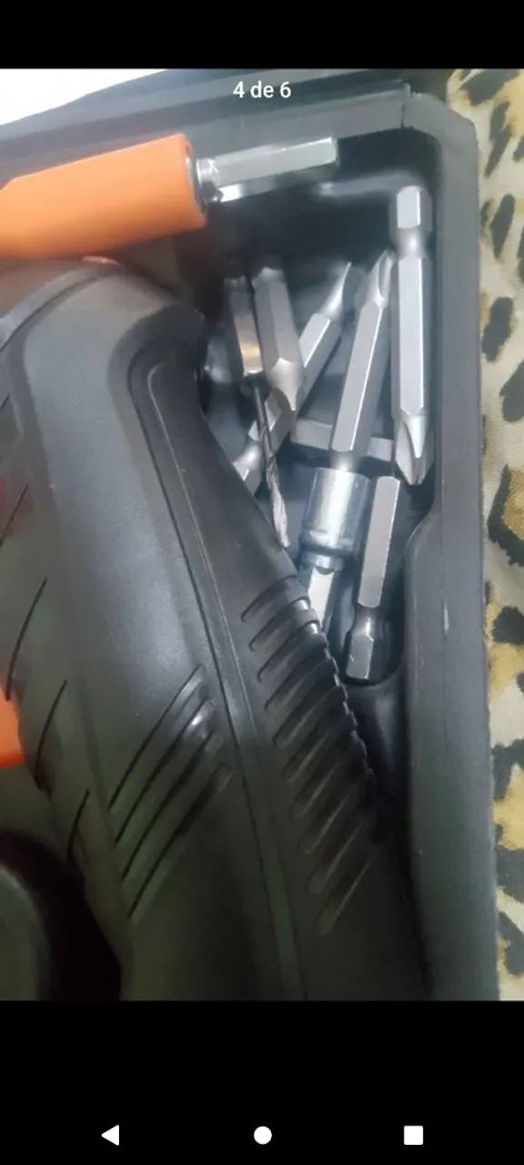 Parafusadeira top com maleta completa64595870109313122