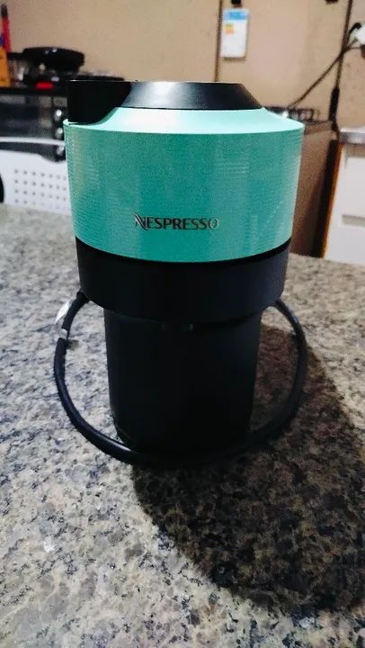 Cafeteira Nespresso Verde - semi nova - Foto 2