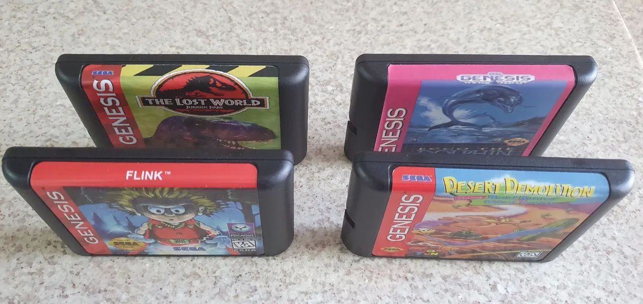 Combo Jogos mega drive (jogos paralelos) - Consoles de Vídeo Game