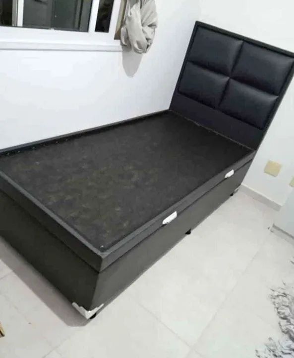 Cama Solteiro com Baú - Confort Vix