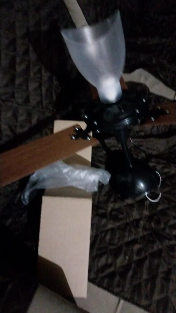 Ventilador de teto instalação promo - Foto 3