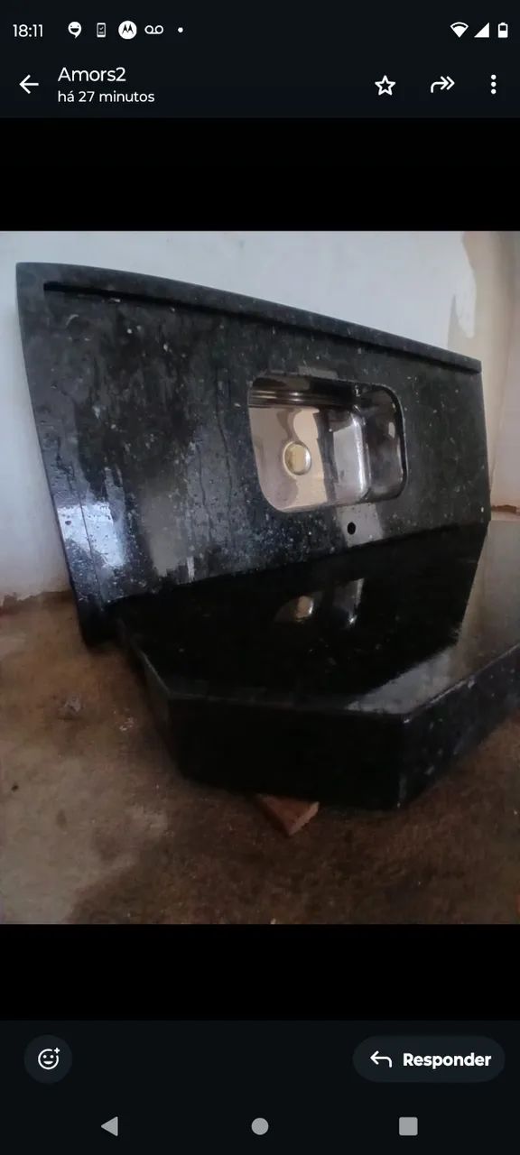 Pia e Bancada em Granito Verde Ubatuba NOVAS! Cuba incluso Aceito Cartão - Foto 2