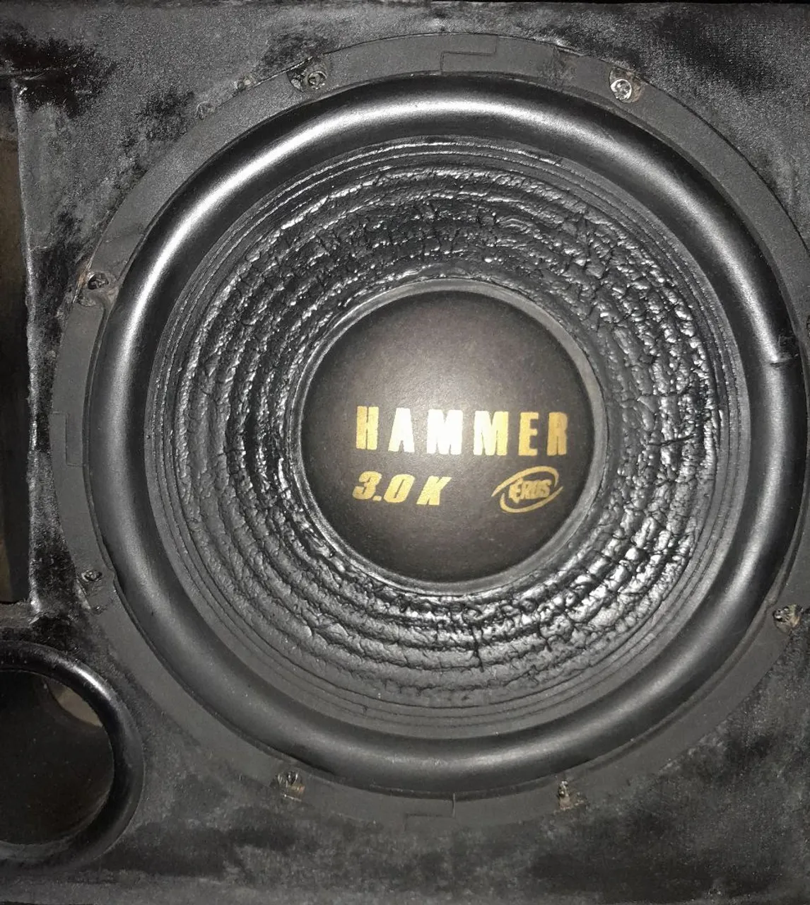 Caixa de som autofalante de 800 watts bobina dupla