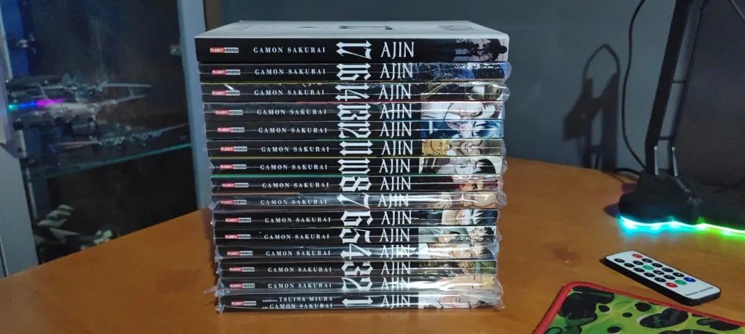 Ajin faltando apenas volumes 9 e 15