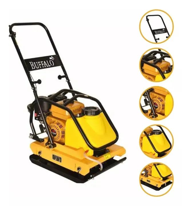 Placa Vibratoria Gasolina 4t 7cv 208cc Bfg95 Partida Manual