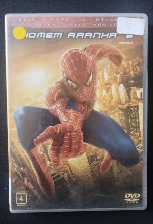 Homem Aranha 2 - DVD. ORIGINAL. FUNCIONANDO.
