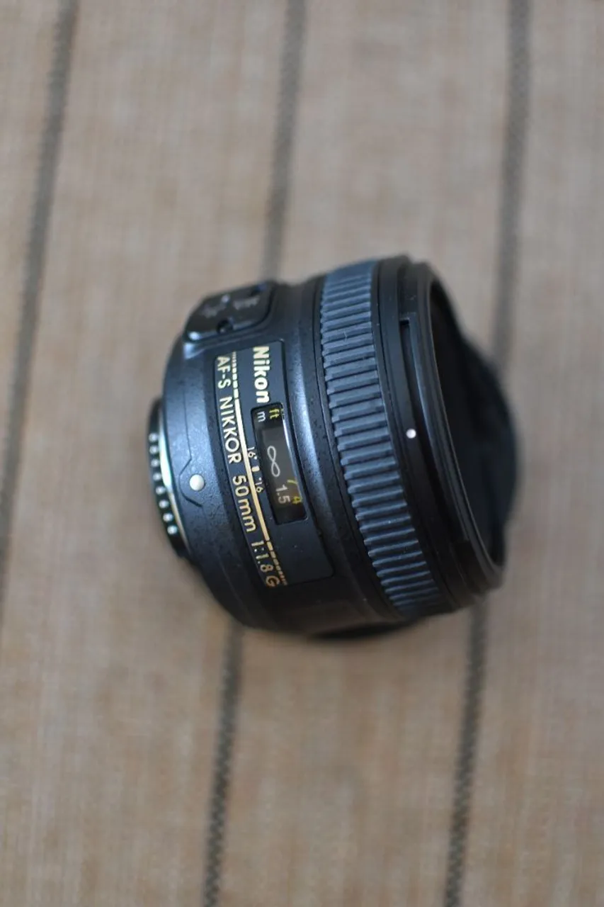 Lente Nikon 50mm 1.8g AF
