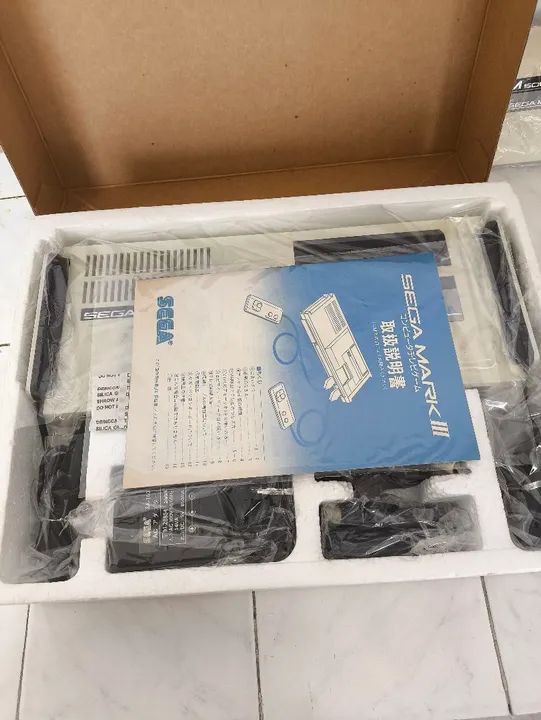 Sega Mark III Console de Vídeo Game com FM pack  - Foto 2