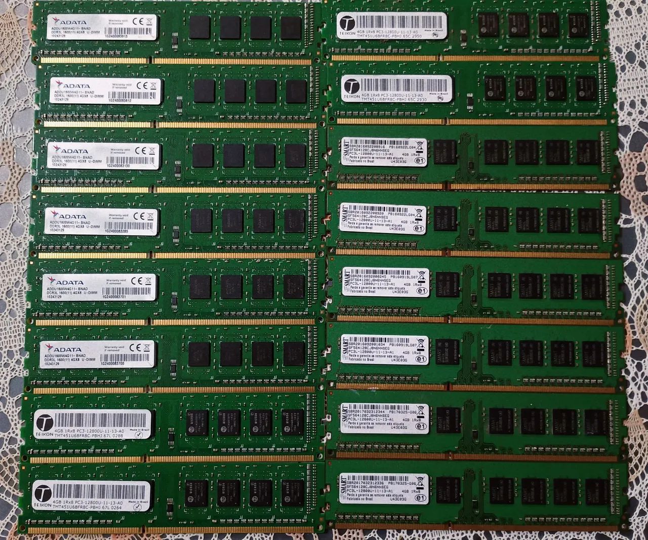 MEMÓRIA RAM DESKTOP, DDR3 1600MHz, ADATA, SMART, TEIKON - Foto 2
