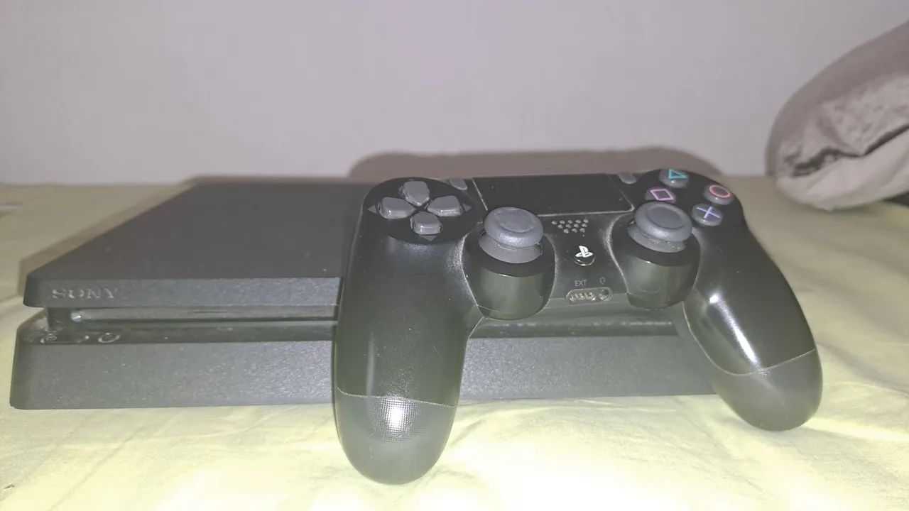 PS4 Usado + 7 Jogos (Sekiro, RDR2, Uncharted 4, etc) - Foto 3