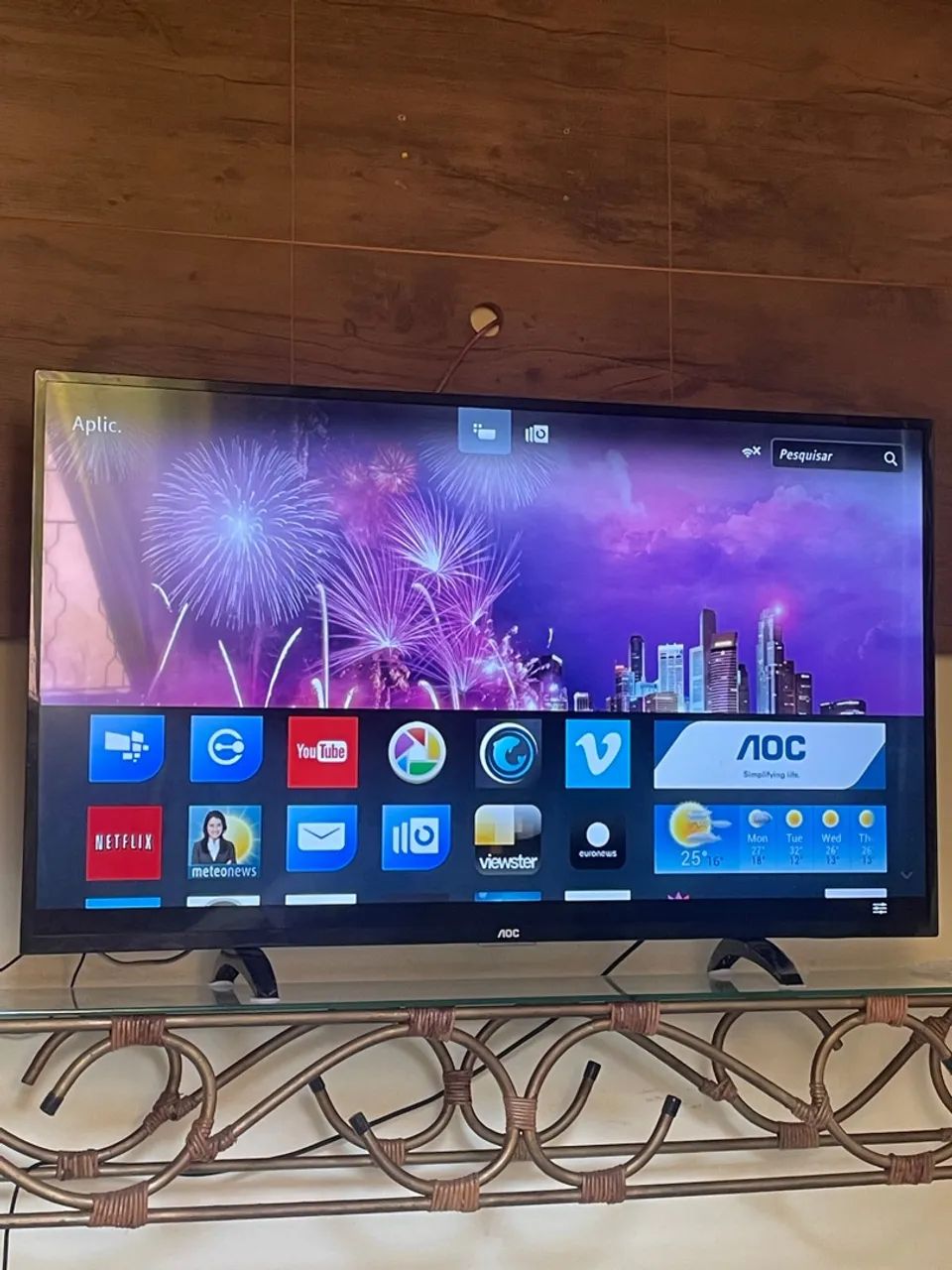 Smart TV LED AOC 43 polegadas - Foto 3